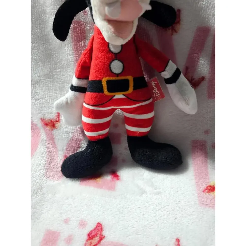 Disney Fetch For Pets Goofy Plush Squeaky Toy Christmas Santa Suit 9